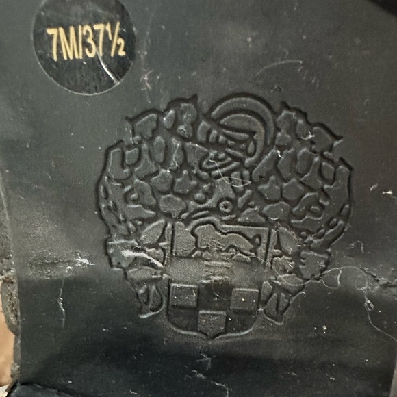 VINCE CAMUTO- Mid Calf Leather Moto boot- size 7 M - Picture 3 of 4